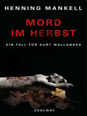cover image of Mord im Herbst